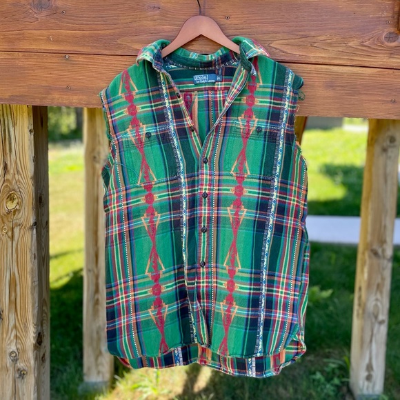 Men’s Polo Flannel Cut Off - Picture 4 of 5
